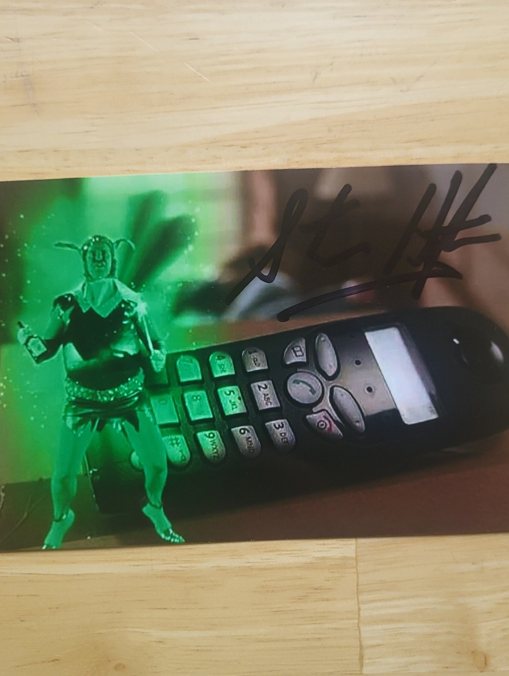 Steve Hytner EuroTrip As The Green Fairy Hand Signed 4x6 Autograph Original